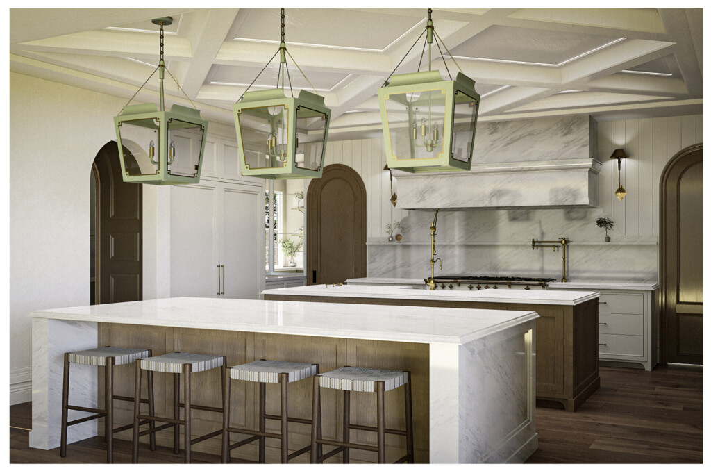 Cotswold Colonial Kitchen Rendering