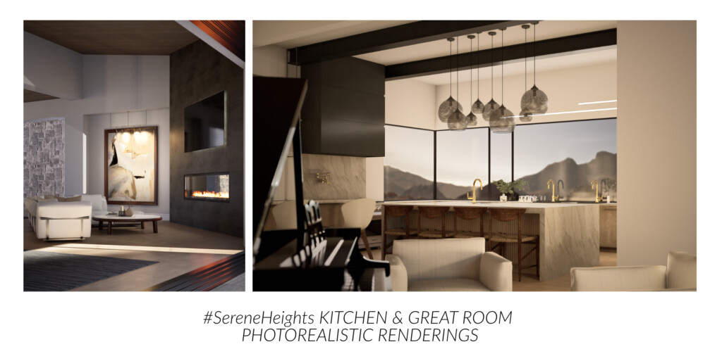 Serene Heights luxury home Renderings